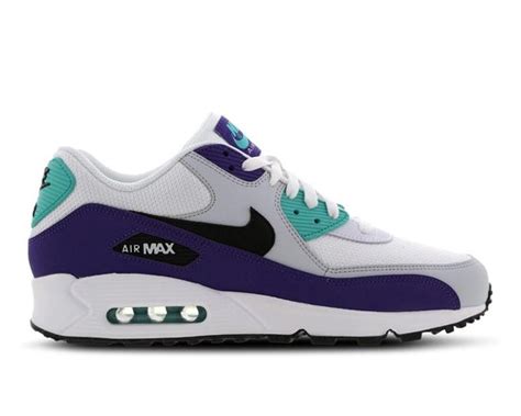 nike air max paars wit zwart